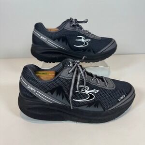 Gravity Defyer Ion Men 9 Grey Black VersoShock Walking Shoes TB9024FGL-M